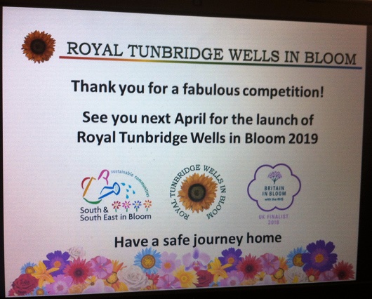 Royal Tunbridge Wells in Bloom - new start: 2019